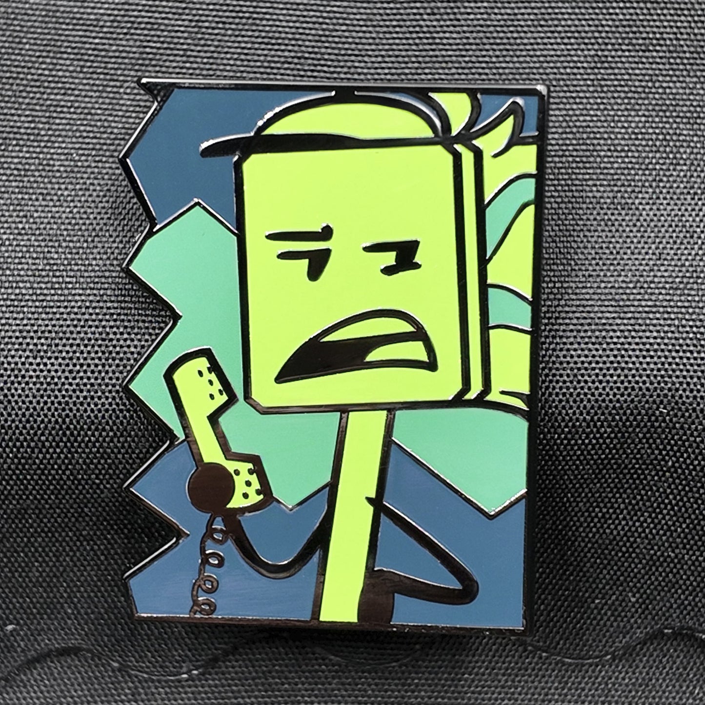Shifty and Calvin "Phone Call" Enamel Pin set
