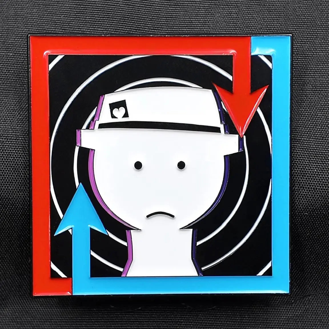 Shifty Enamel pin