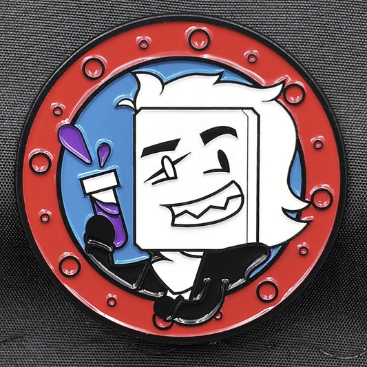 Bristles Enamel pin