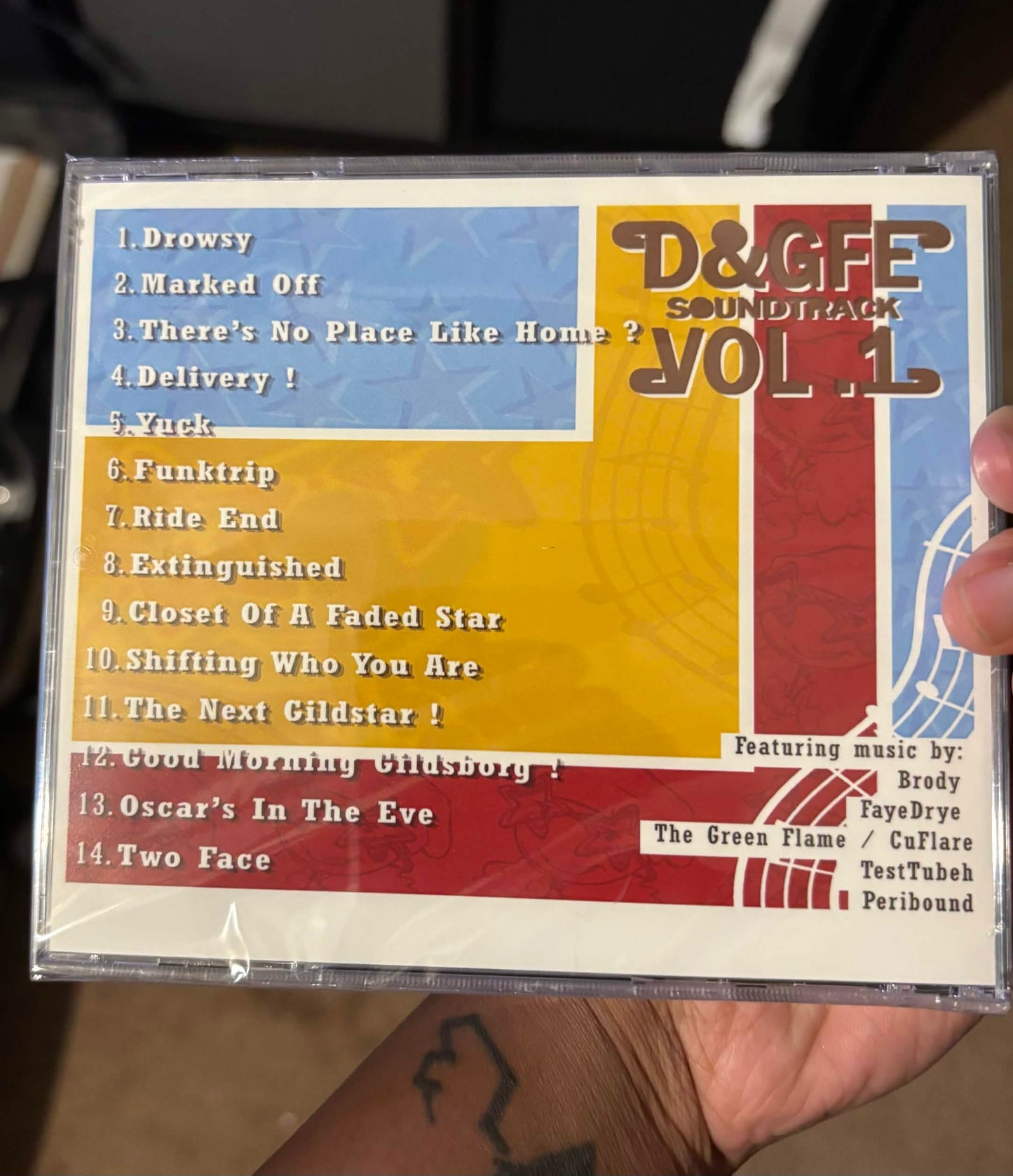 D&GFE Soundtrack VOL. 1 CD