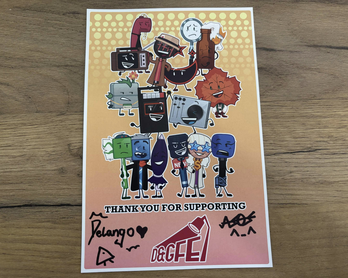 D&GFE Supporter Post Card Print