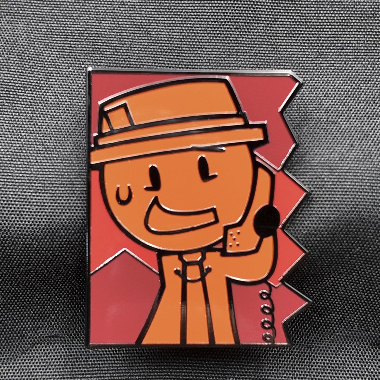 Shifty and Calvin "Phone Call" Enamel Pin set